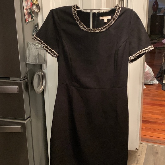 Skies are Blue fringed and metallic Chanel-like dress. Worn once - Picture 1 of 6